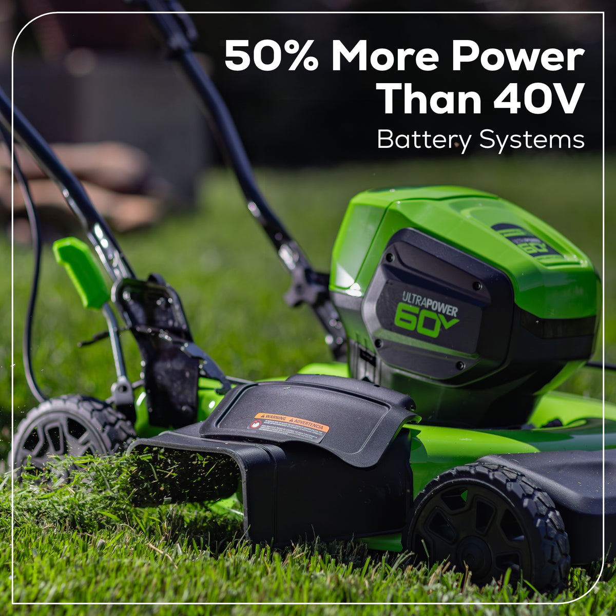 60V 19" Cordless Battery Push Lawn Mower w/ 5.0Ah Battery & Charger, LM1906