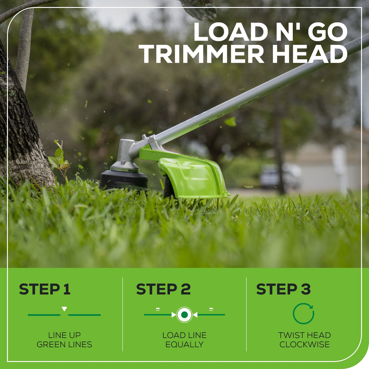 48V (24V x 2) 16" Cordless Battery String Trimmer (Attachment Capable): (2) 4.0 Ah USB Batteries and Dual-Port Charger
