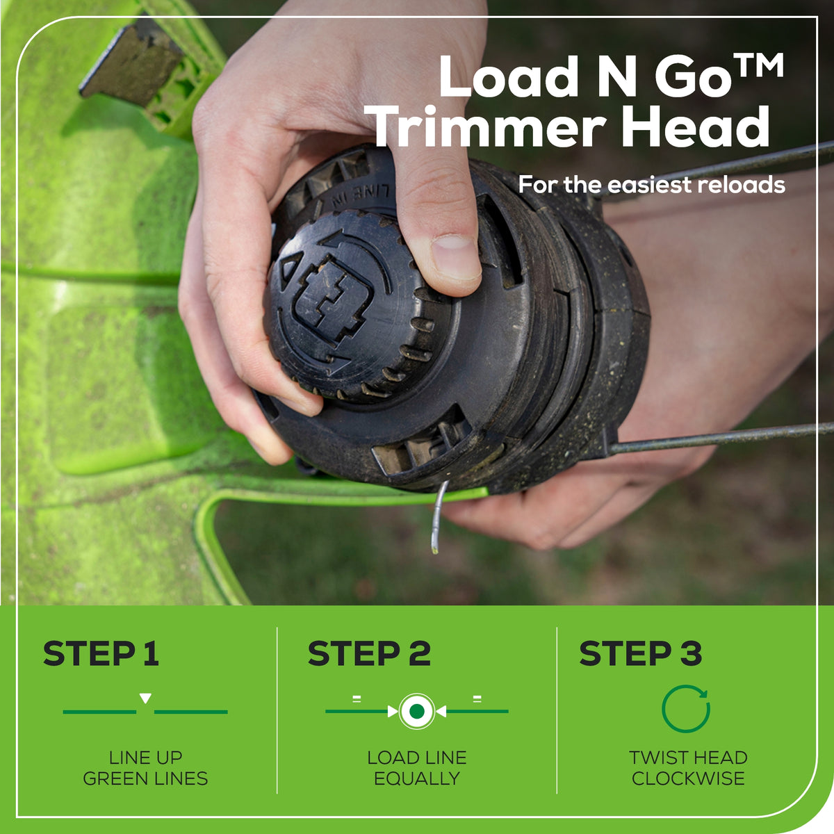 80V 13" String Trimmer: 2.0 Ah Battery and Charger