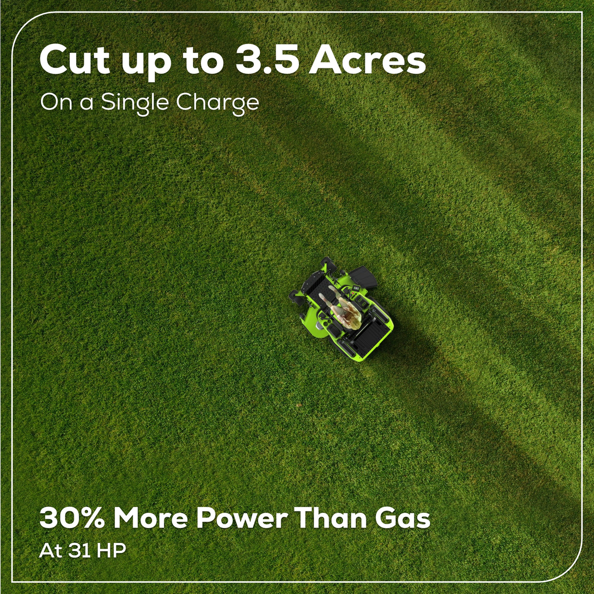 60V 54" MaximusZ Zero Turn Riding Mower: (2) 20.0 Ah (2) 8.0 Ah and (2) 4.0 Ah Batteries and 1.5kW Charger, MZ5461