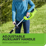 40V 15" Cordless Battery String Trimmer/Blower Combo Kit: 2.5 Ah Battery and Charger