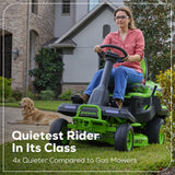 60V 30” CrossoverT Riding Lawn Tractor with (2) 8.0 Ah, (2) 4.0 Ah Batteries & 600-Watt Charger, CRT3061