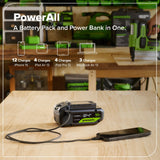 24V 5.0 Ah Tabless Battery with Bi-Directional USB-C Port
