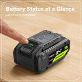 24V 5.0 Ah Tabless Battery with Bi-Directional USB-C Port