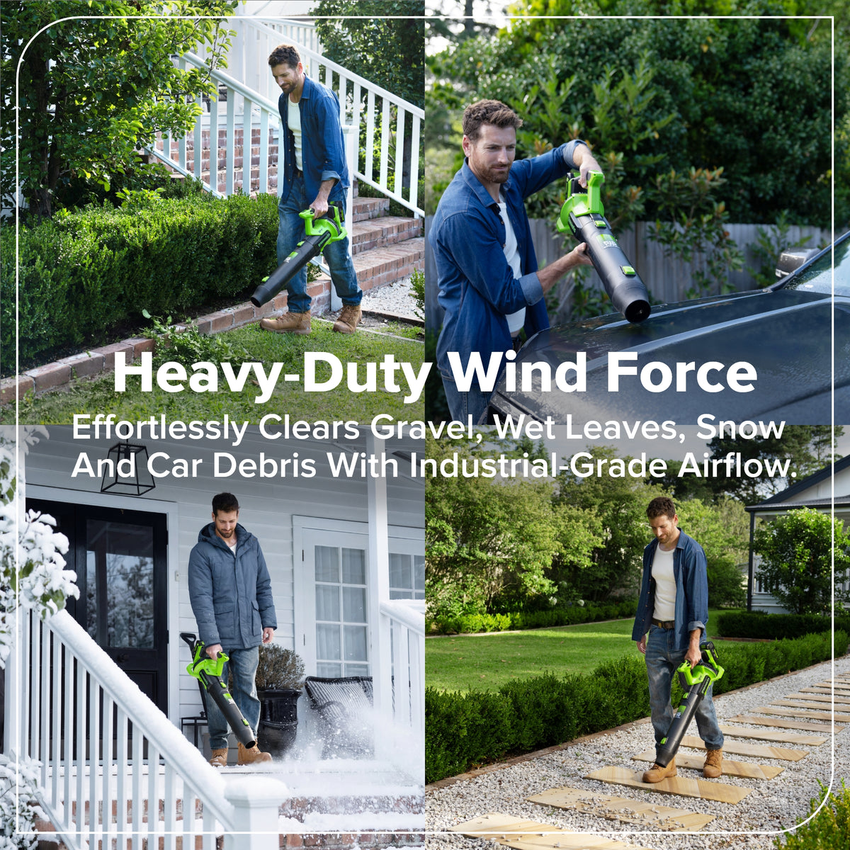 24V 515 CFM Cordless Battery Brushless Blower (Tool Only)