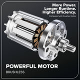 24V Brushless 1/2" 400 in/lbs Drill / Driver and 6.5" Circular Saw Combo Kit w/ (2) 2.0Ah USB-C Batteries and 65W USB-C Fast Charger