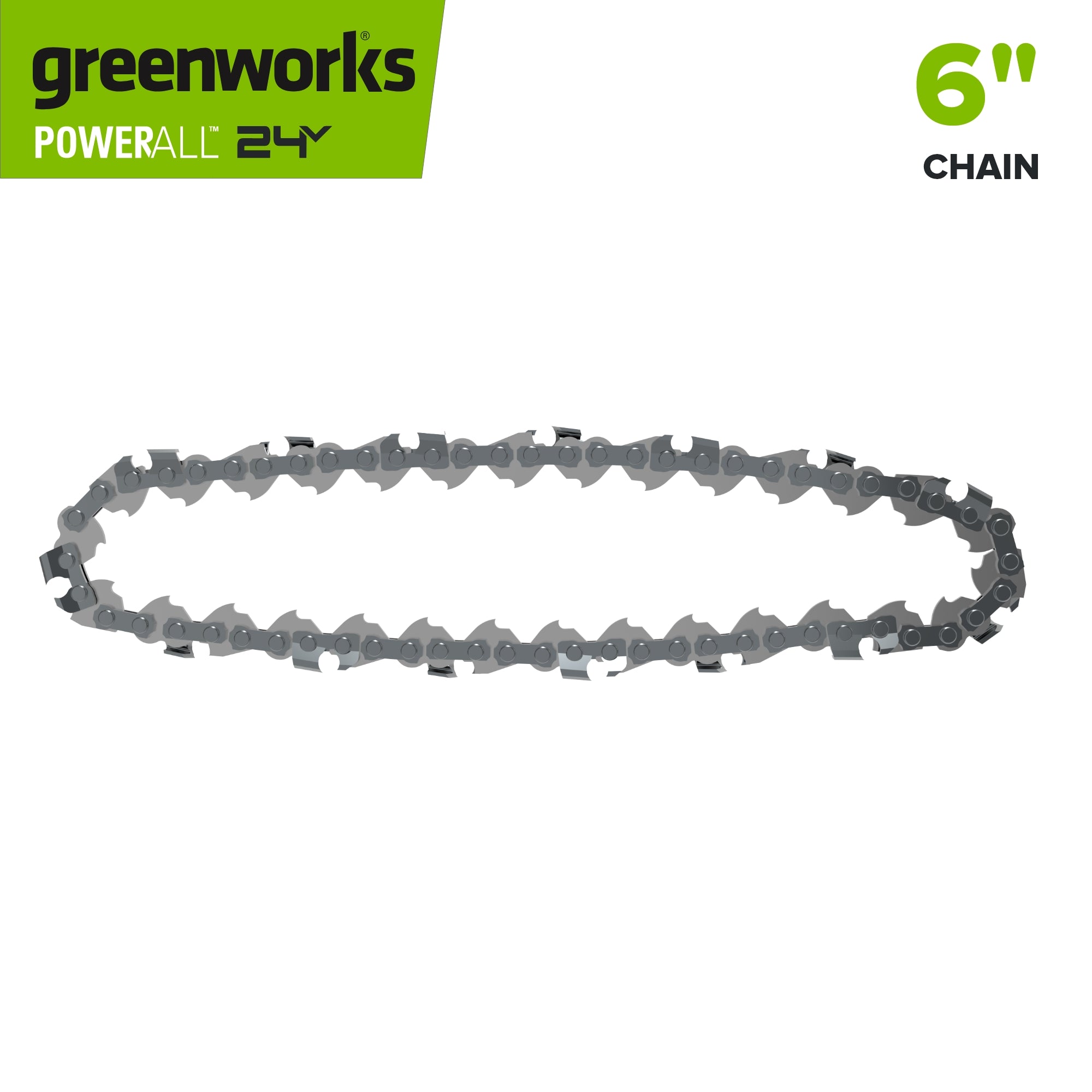 6" Chainsaw Chain, 0.3" Pitch, .043" Chain Gauge and 32 DL