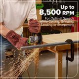 24V Cordless 400 in-lbs Drill/Driver Power Tool 10PC Combo Kit w/ (2) 4.0 Ah and (1) 2.0 Ah USB-C Batteries and Charger