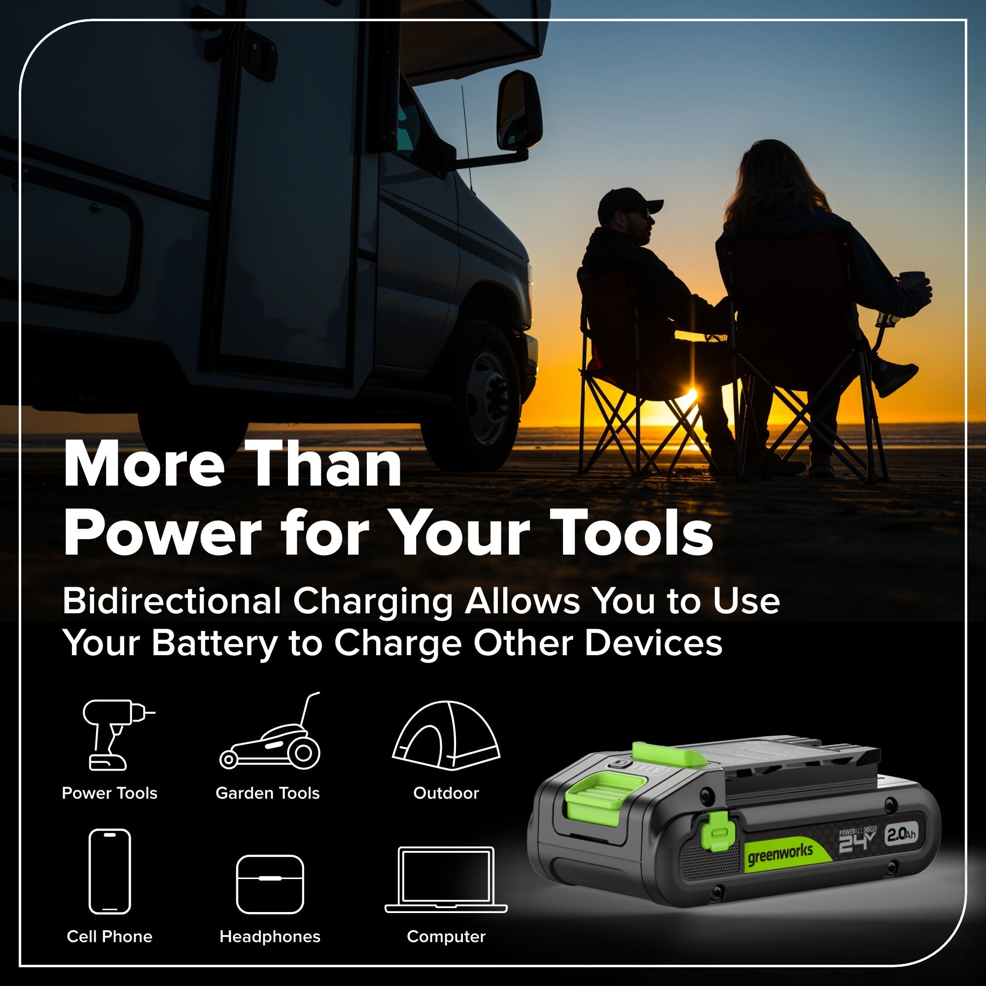 24V Brushless 1/2" 400 in/lbs Drill / Driver and 6.5" Circular Saw Combo Kit w/ (2) 2.0Ah USB-C Batteries and 65W USB-C Fast Charger