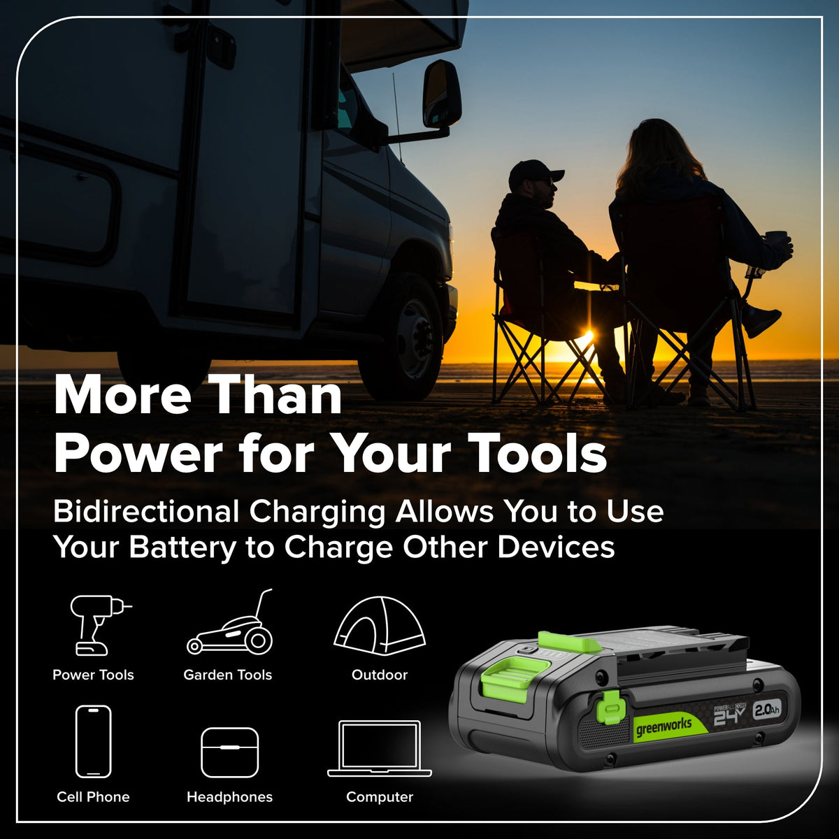 24V Brushless 1/2" 400 in/lbs Drill / Driver and 6.5" Circular Saw Combo Kit w/ (2) 2.0Ah USB-C Batteries and 65W USB-C Fast Charger