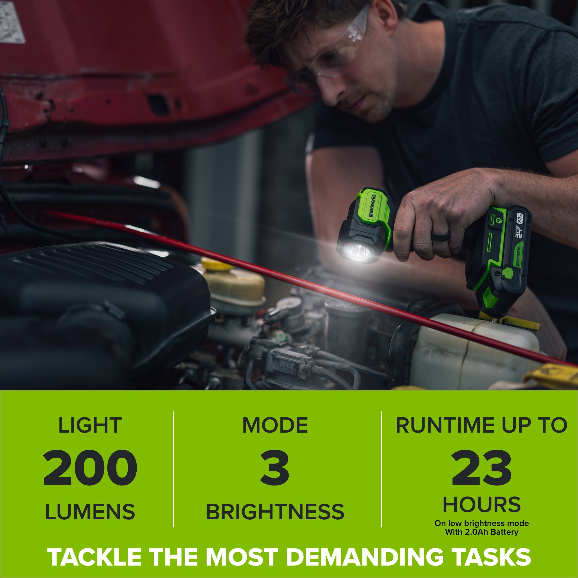24V Cordless 280 in-lbs Drill/Driver Power Tool 4PC Combo Kit: (2) 2.0 Ah USB-C Batteries, 30W USB-C Charger Block, and 3' 100W USB-C Cable