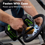 24V Cordless 400 in-lbs Drill/Driver Power Tool 6PC Combo Kit w/ (1) 4.0Ah & (1) 2.0Ah USB-C Batteries and Charger