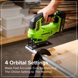 24V Cordless 400 in-lbs Drill/Driver Power Tool 8PC Combo Kit w/ (2) 4.0 Ah and (1) 2.0 Ah USB-C Batteries and Charger
