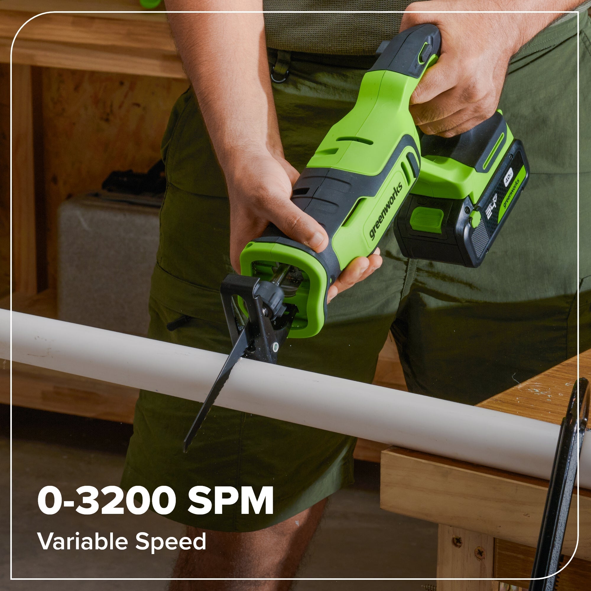 24V Cordless 400 in-lbs Drill/Driver Power Tool 8PC Combo Kit w/ (2) 4.0 Ah and (1) 2.0 Ah USB-C Batteries and Charger