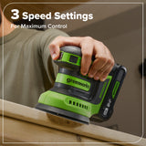 24V Cordless 400 in-lbs Drill/Driver Power Tool 8PC Combo Kit w/ (2) 4.0 Ah and (1) 2.0 Ah USB-C Batteries and Charger