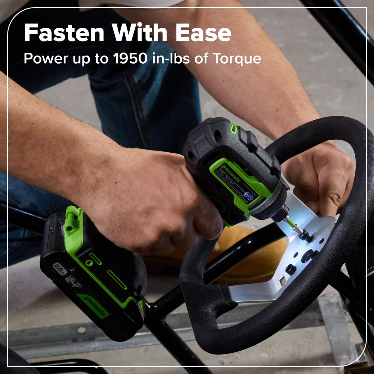 24V Cordless 400 in-lbs Drill/Driver Power Tool 8PC Combo Kit w/ (2) 4.0 Ah and (1) 2.0 Ah USB-C Batteries and Charger