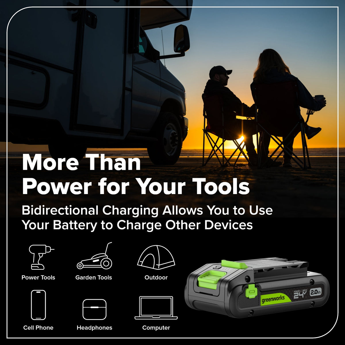 24V Cordless 400 in-lbs Drill/Driver Power Tool 8PC Combo Kit w/ (2) 4.0 Ah and (1) 2.0 Ah USB-C Batteries and Charger