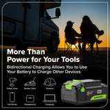 24V Cordless 400 in-lbs Drill/Driver Power Tool 8PC Combo Kit w/ (2) 4.0 Ah and (1) 2.0 Ah USB-C Batteries and Charger