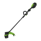 80V 17" Cordless Battery String Trimmer and 730 CFM Leaf Blower Combo Kit: 3.0Ah Battery and Charger