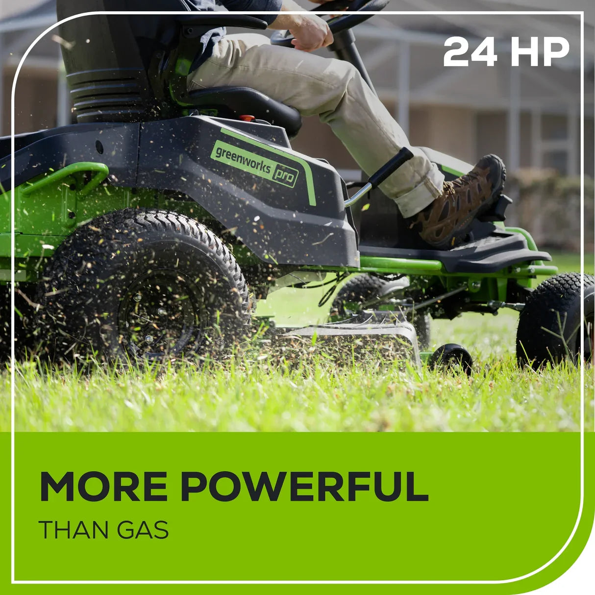 82V 42" CrossoverT Riding Lawn Tractor: (4) 82V 6.0 Ah Batteries and (1) 600W Turbo Wall Charger, CRT4282