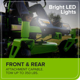60V 42" Electric CrossoverZ Zero Turn Mower: (4) 8 Ah Batteries and 600W Wall Charger, CRZ4262
