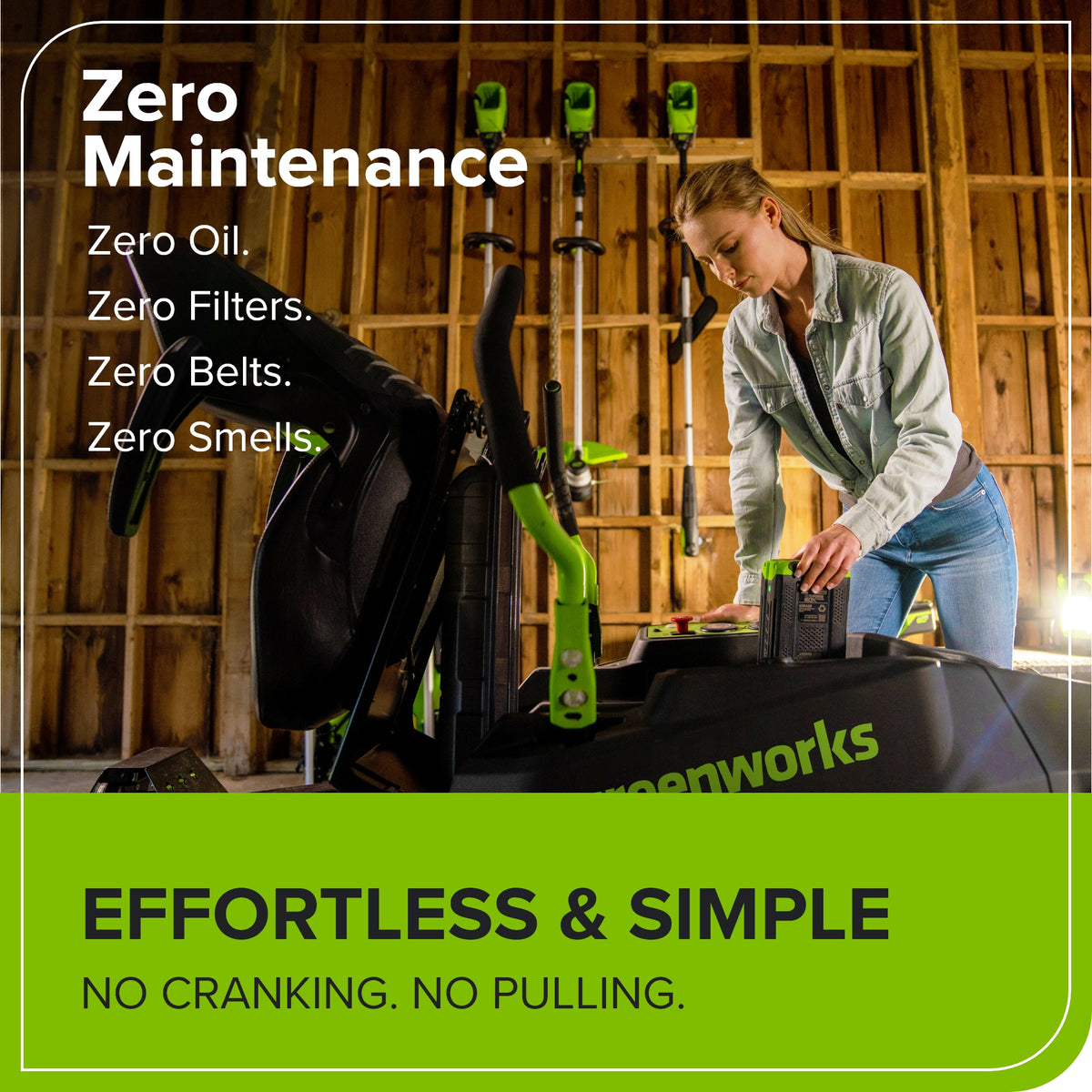 60V 42" Electric CrossoverZ Zero Turn Mower: (4) 8 Ah Batteries and 600W Wall Charger, CRZ4262