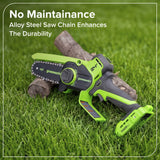 24V 4” Cordless Battery Brushless Pruner Saw (Tool Only)