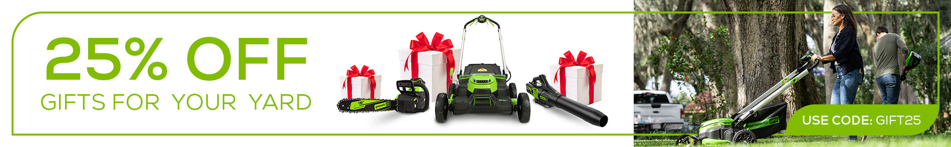 Gifts For Your Yard banner