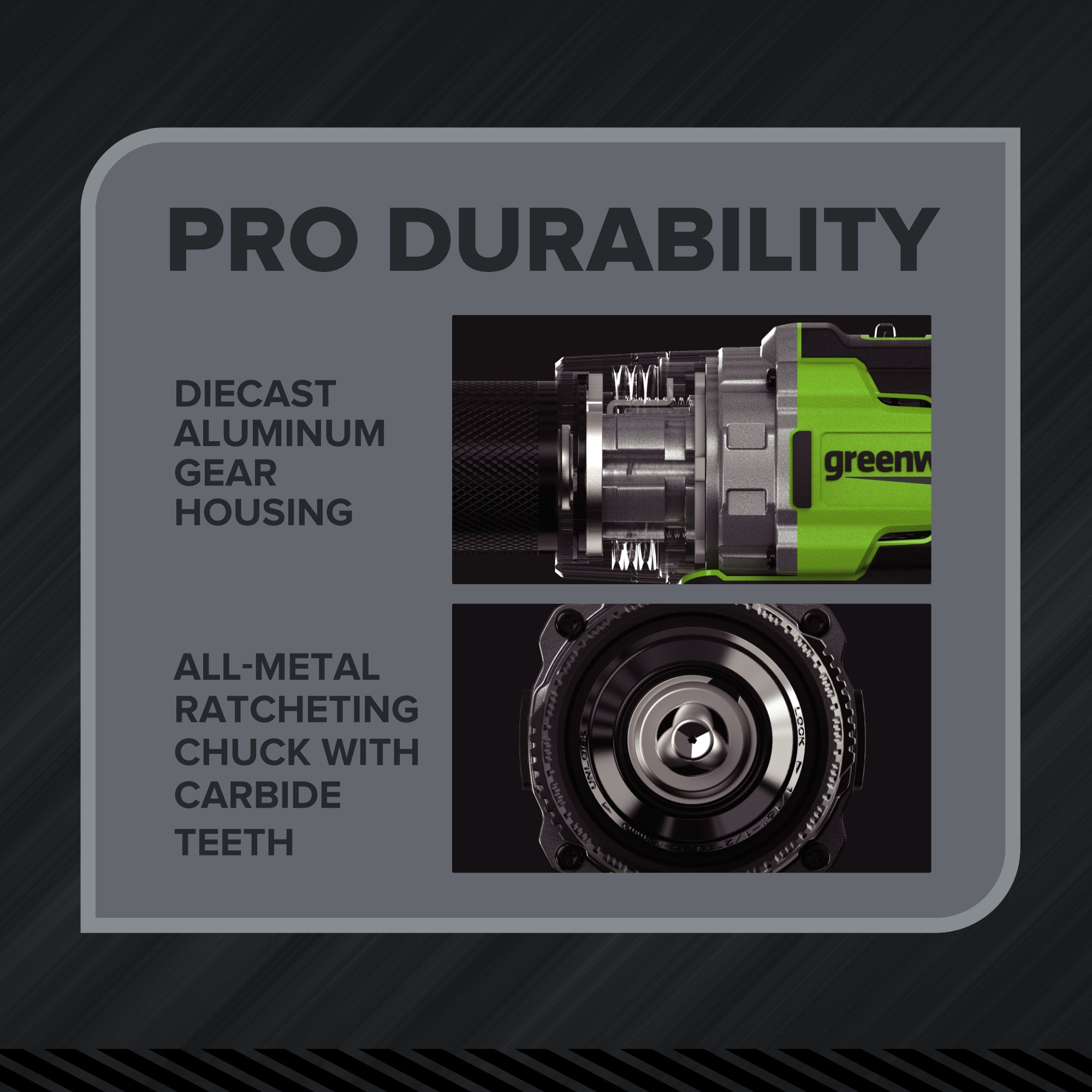 24V PowerAll Pro 1/2" 530 in-lb Drill Driver, with 2.0 Ah USB-C Battery, 30W USB-C Charger Block, 3' 100W USB-C Cable