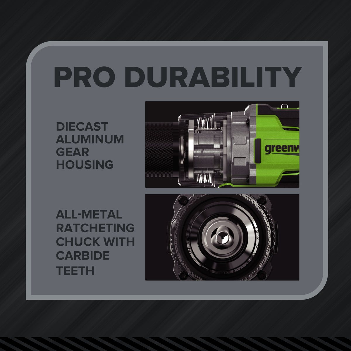 24V PowerAll Pro 1/2" 530 in-lb Drill Driver, with 2.0 Ah USB-C Battery, 30W USB-C Charger Block, 3' 100W USB-C Cable