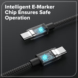 24V Cordless Battery 1/2" 800 in/lbs Drill Driver: 4.0 Ah USB-C Battery and 65W USB-C Fast Charger