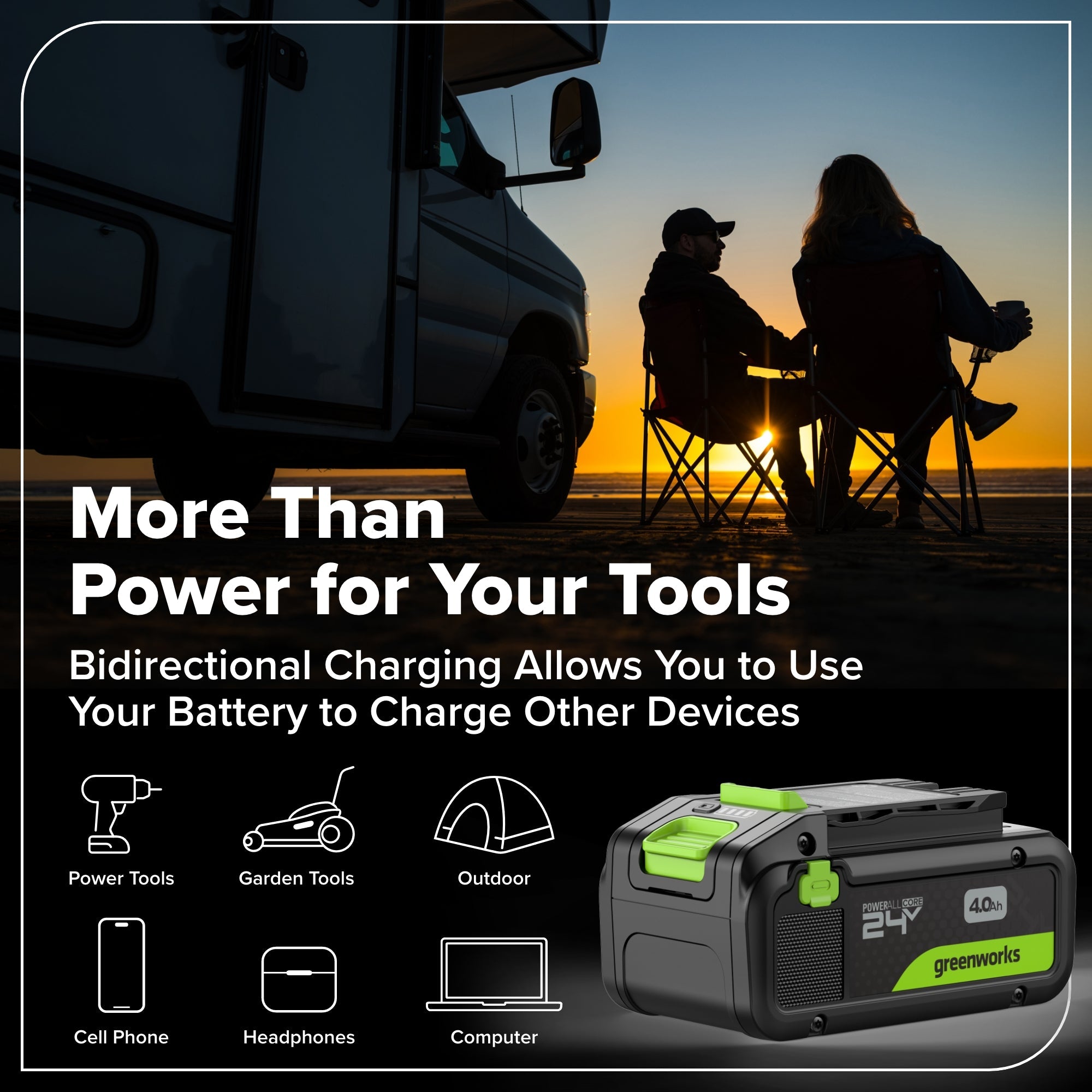 24V Cordless Battery 1/2" 800 in/lbs Drill Driver: 4.0 Ah USB-C Battery and 65W USB-C Fast Charger