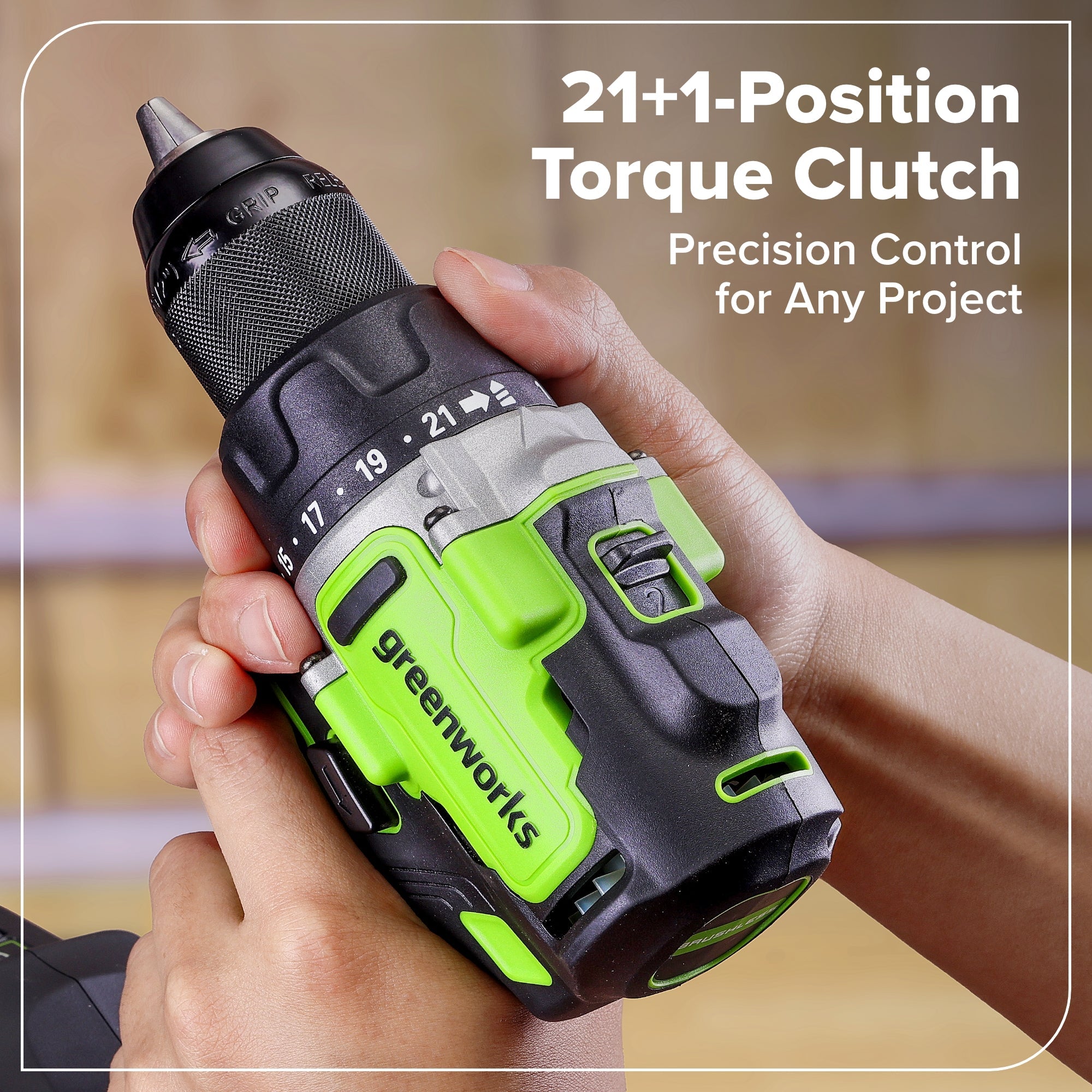 24V Cordless Battery 1/2" 800 in/lbs Drill Driver: 4.0 Ah USB-C Battery and 65W USB-C Fast Charger