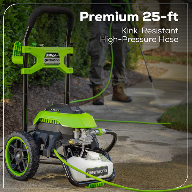 2200-PSI 14 Amp 1.2 GPM Electric Pressure Washer