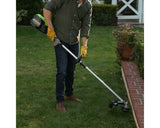 80V 16" Cordless Battery String Trimmer (Attachment Capable) and 8" Edger Attachment Combo Kit: 2.0 Ah Battery and Charger