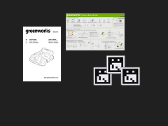 Manual, QSG, and 3 spare QR codes