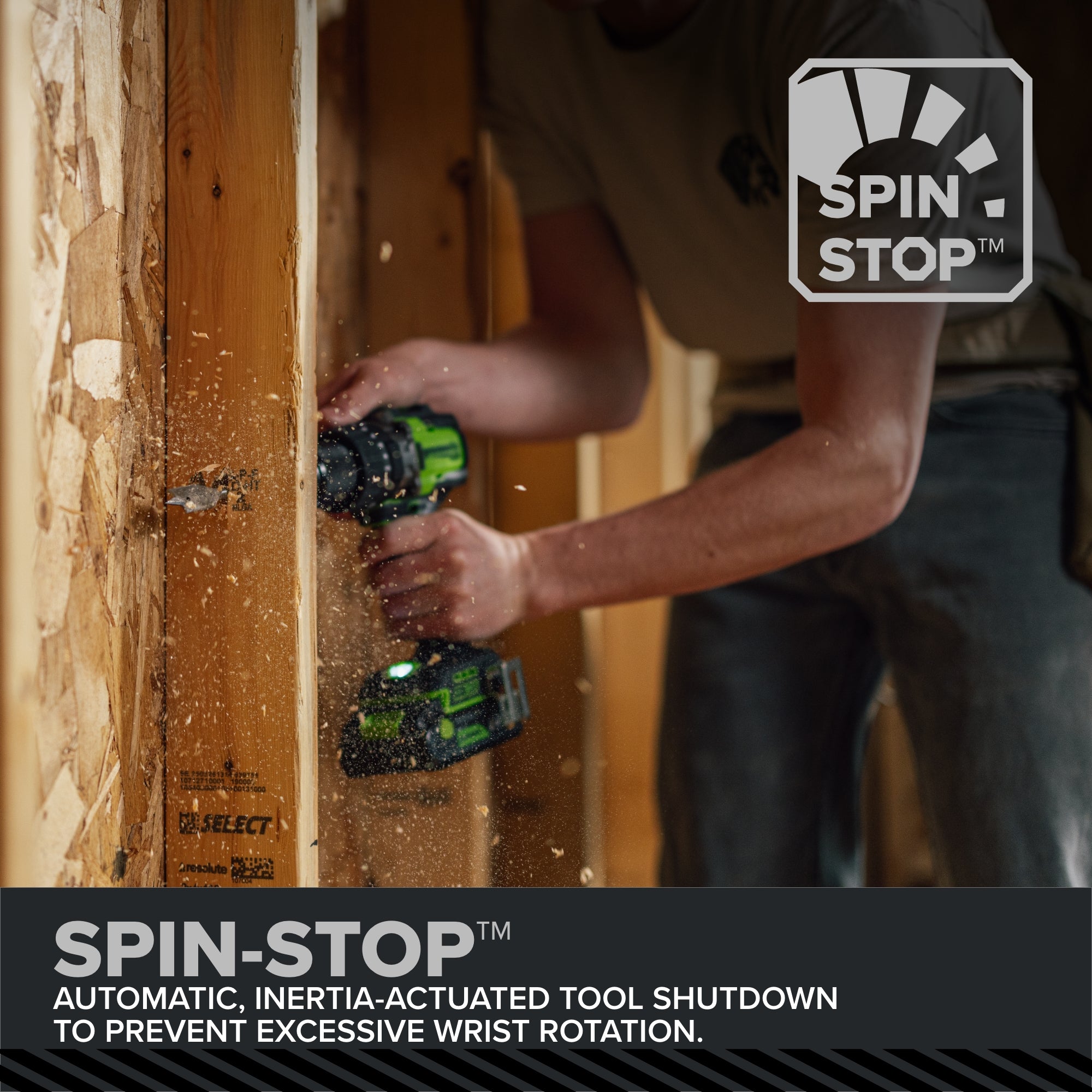 24V PowerAll Pro 850 in-lb 1/2" Hammer Drill, with 2.0 Ah USB-C Battery, 30W Charger, Belt Clip, and Auxiliary Handle