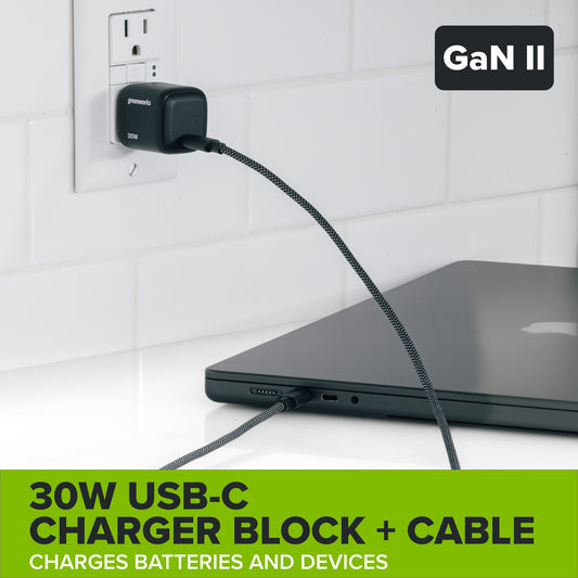 24V PowerAll Battery and Charger Kit, with 2.0 Ah Battery, Ultra-Fast 65W USB-C Charging Block, and Cable