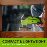 24V Cordless 280 in-lbs Drill/Driver Power Tool 3PC Combo Kit w/ 6-1/2" Circular Saw & Oscillating Multi-Tool: (1) 2.0Ah USB-C Battery, (1) 30W USB-C Charger, (1) 3' 100W USB-C Cable