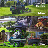 80V 54" MaximusZ Zero Turn Riding Mower: (2) 16.0 Ah and (4) 6.0 Ah Batteries and 1.5kW Charger, MZ5481
