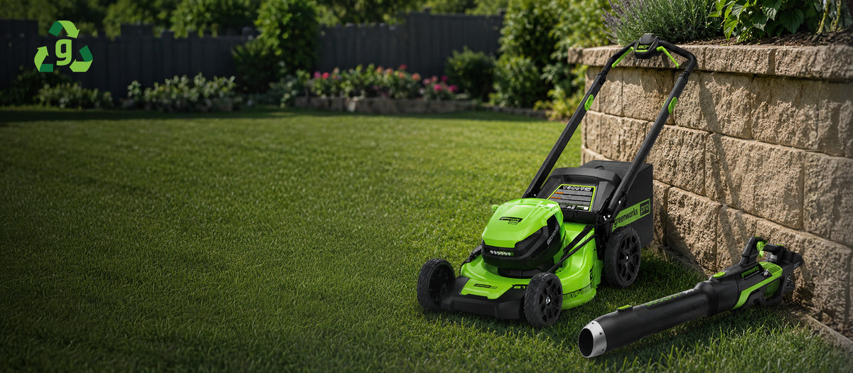 Power Walk Machine Greenworks Outdoor Power Equipment, Lawn & Garden Tools