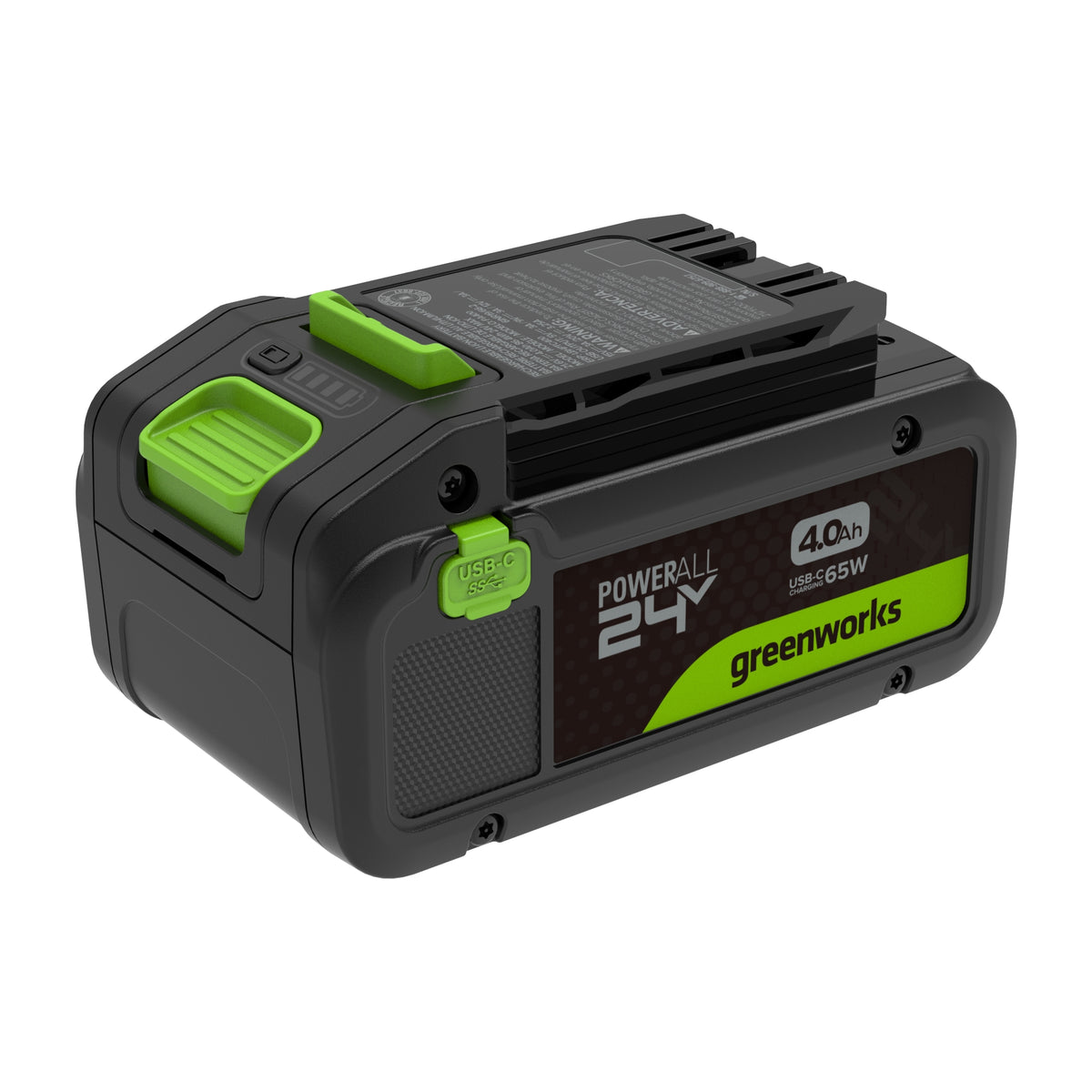24V PowerAll High Power 4.0 Ah Battery with Bi-Directional 65W USB-C Charging Port
