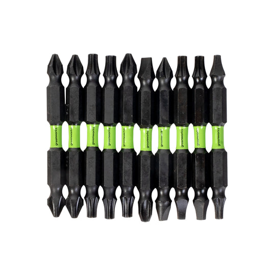 Pro 10-PC Dual Sided Impact Bit Set