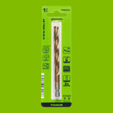 Half Ground 5/16-inch Hex Shank Titanium Drill Bit Set