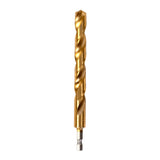 Half Ground 1/2-inch Hex Shank Titanium Drill Bit Set