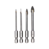 4-PC Glass and Ceramic Bit Set