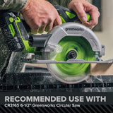 Pro 24-Tooth 6-1/2" Demolition Circular Saw Blade with Construction-Grade Carbide Teeth