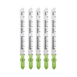 5-PC 4 in. 6 TPI HCS Fast Wood Jigsaw Blade