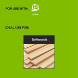 5-PC 4 in. 6 TPI HCS Fast Wood Jigsaw Blade