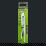 Pro 2-PC 6 in. 14TPI Recip Saw Bi-Metal Blades